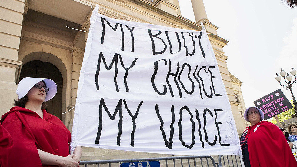 Click to enlarge prochoice protest
