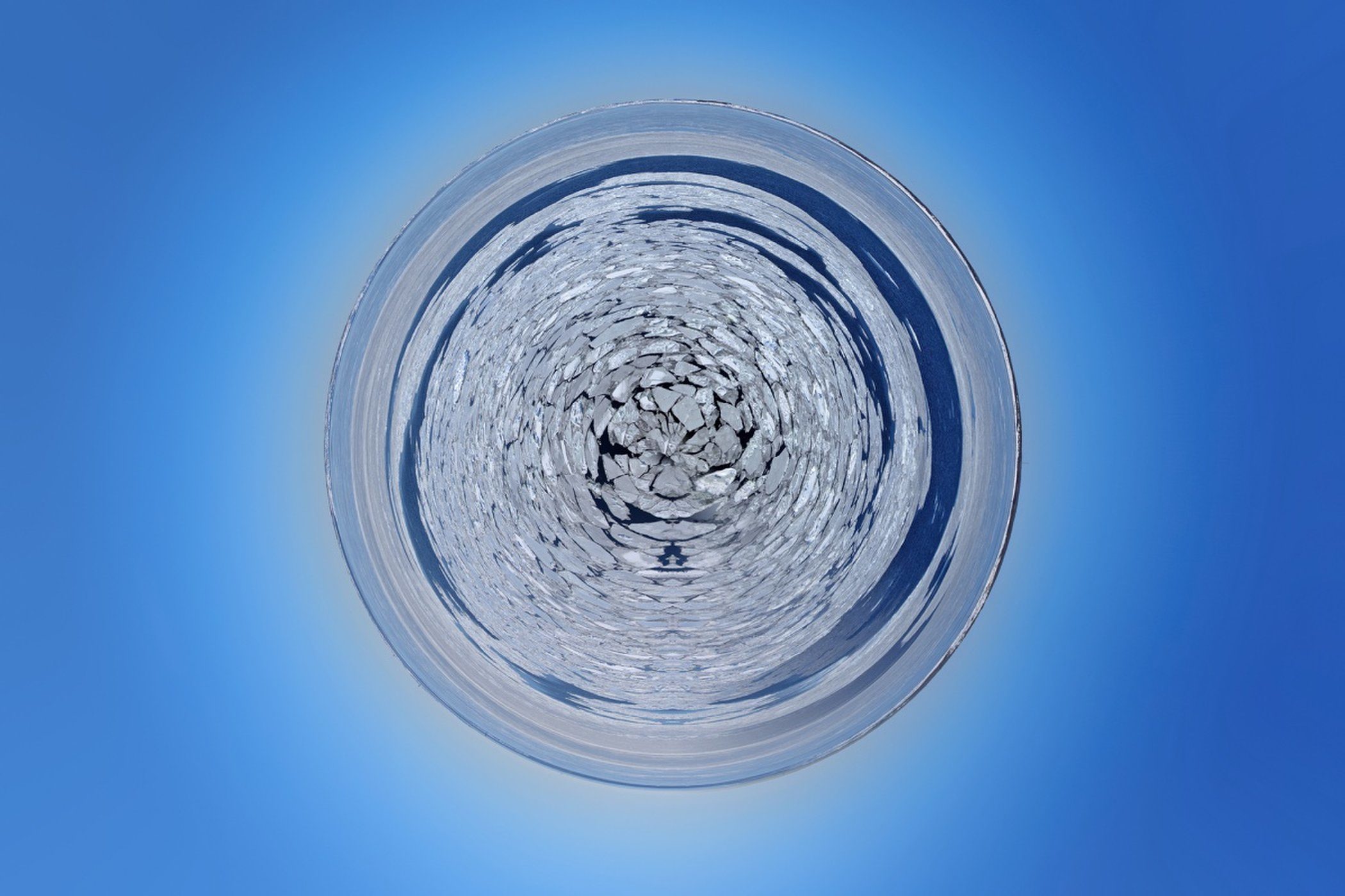 glacial sea water