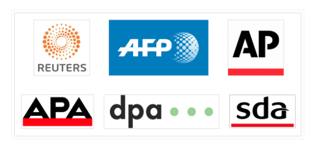 Click to enlarge news agencies