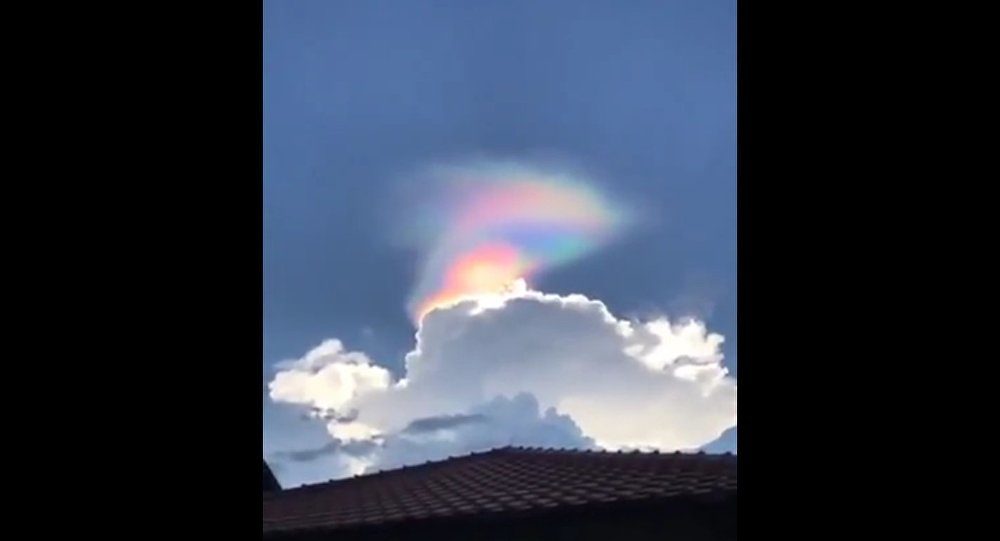 Circumhorizontal arc over Singapore