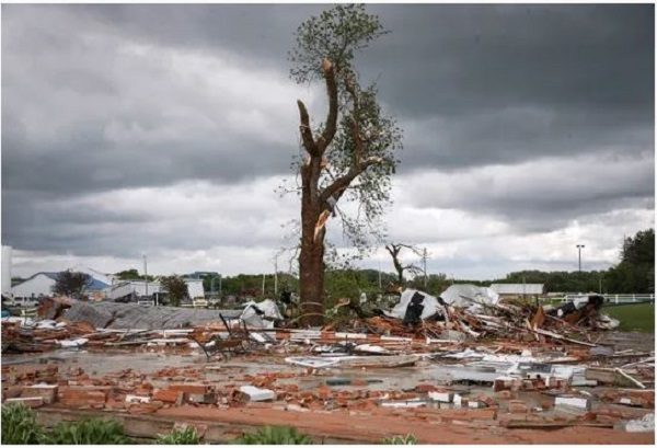 tornado damage