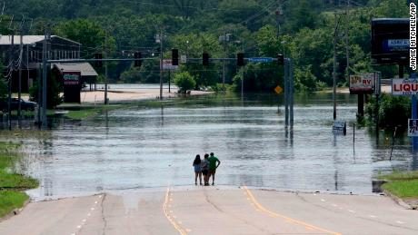 Click to enlarge Flood creek in AR