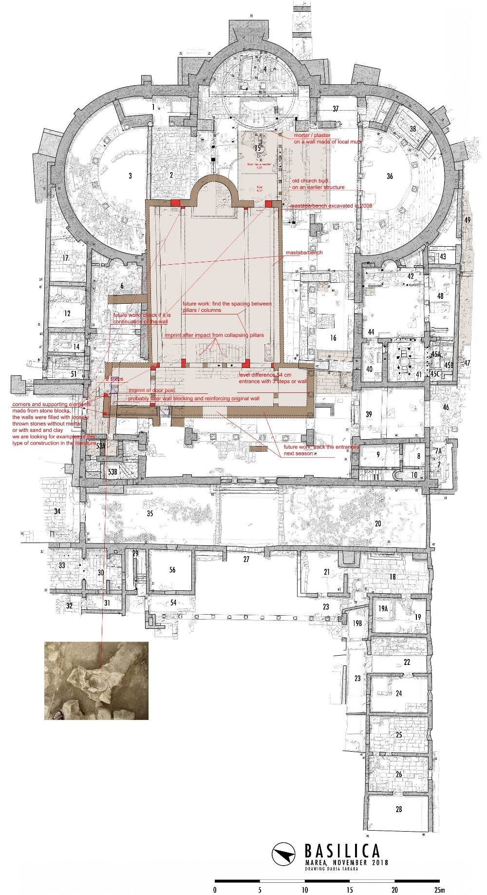 floor plan ancient church alexandria