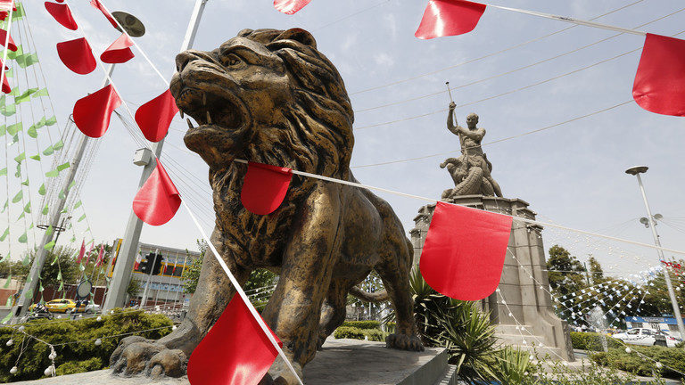 Tehran's central Horr Square