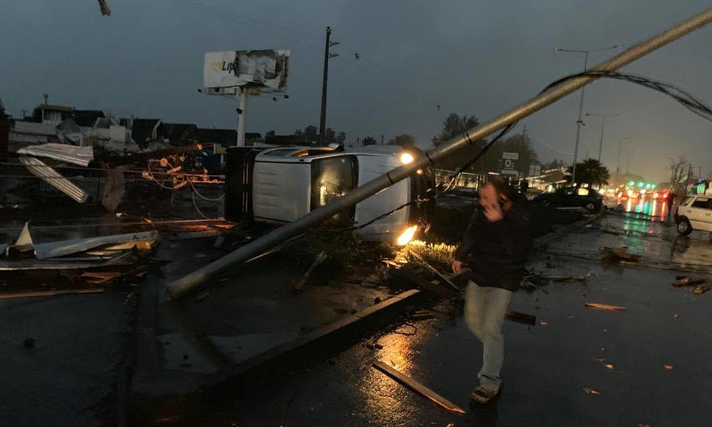 Chile tornado