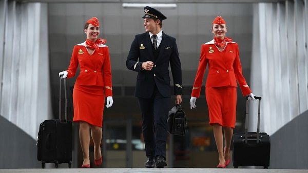Click to enlarge Airline attendants