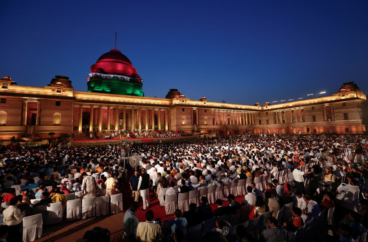 Click to enlarge India's Rastrapati Bhavan