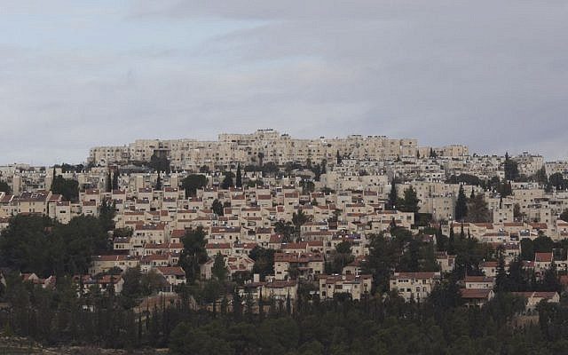 Ramot green line israel illegal settlement