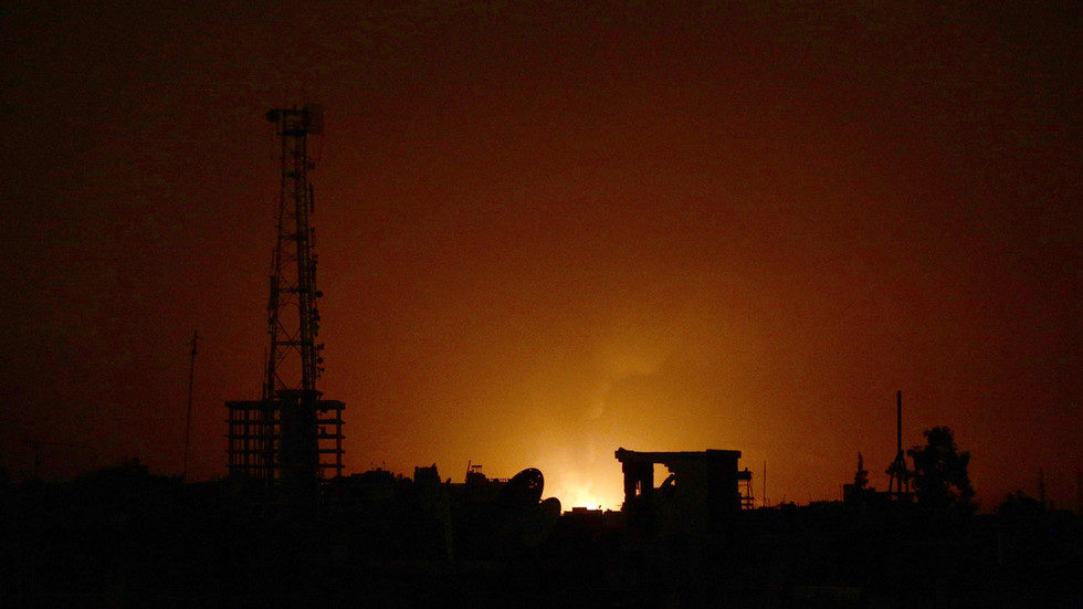 Click to enlarge israel raid syria