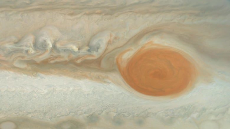 Click to enlarge Jupiter great red spot
