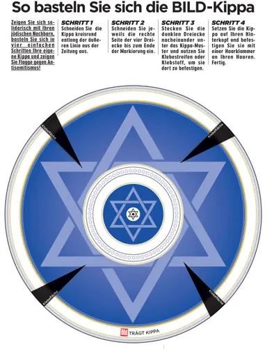 Click to enlarge cut-out kippah