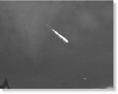 Fireball seen in Sussex