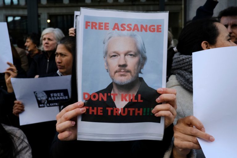 free assange sign