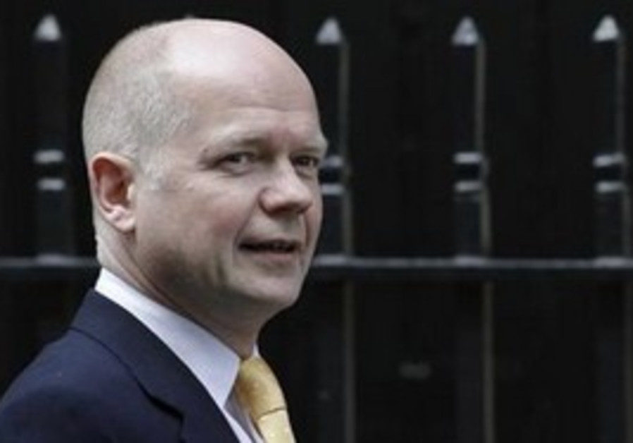 UK Foreign Secretary William Hague