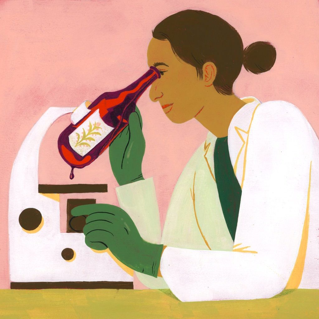 alcohol microscope