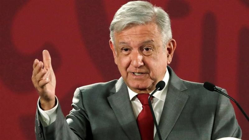 Click to enlarge Mexico President Andres Manuel Lopez Obrador