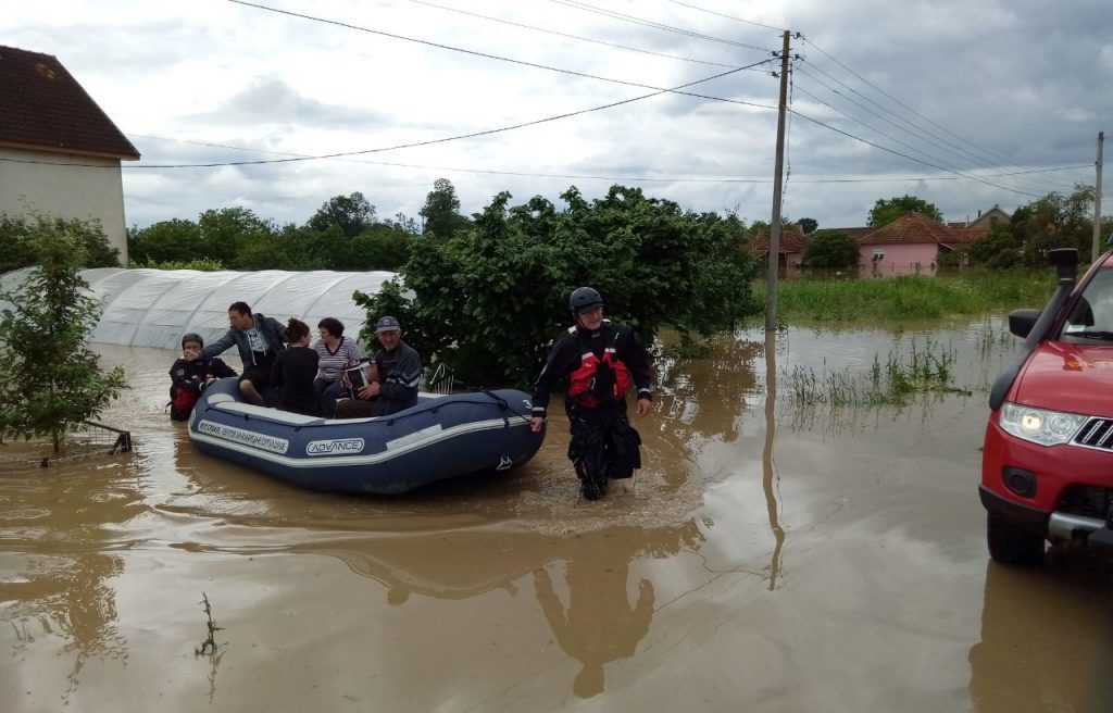 Around 160 people have been evacuated