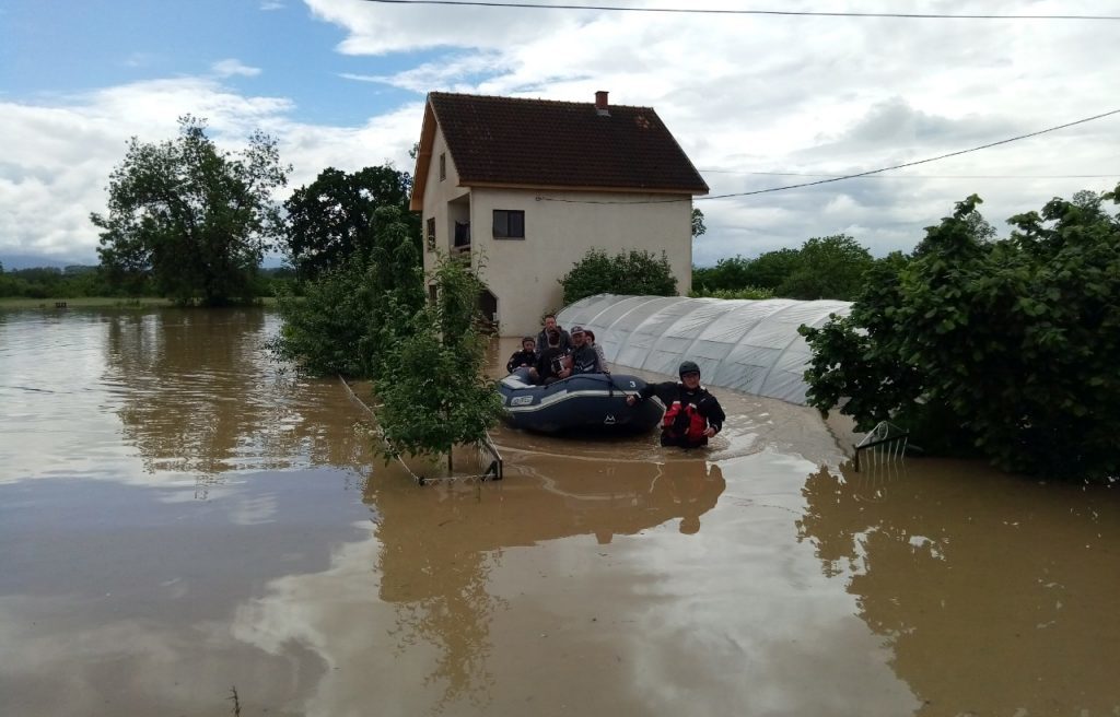 Flooding in Serbia