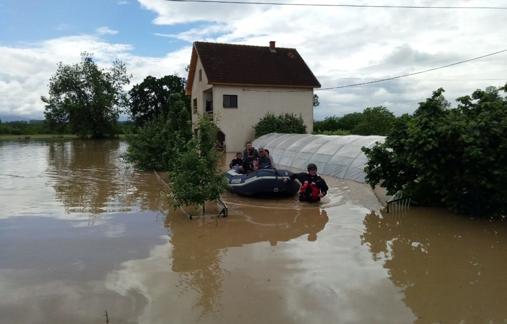 Click to enlarge Flooding in Serbia