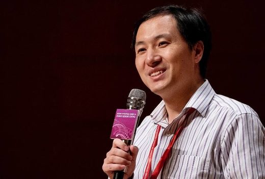 Click to enlarge Chinese scientist He Jiankui gene edit babies