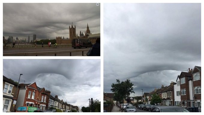 Asperitas clouds over London