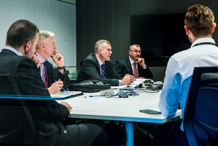 Click to enlarge ABC lawyers meet raid afghan files