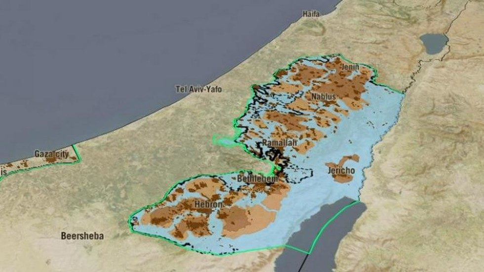 israel occupation map