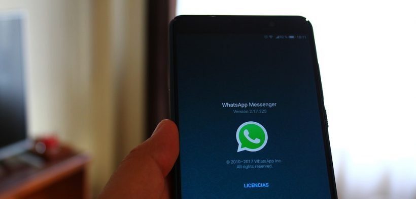 whatsApp on phone
