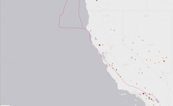 California earthquakes