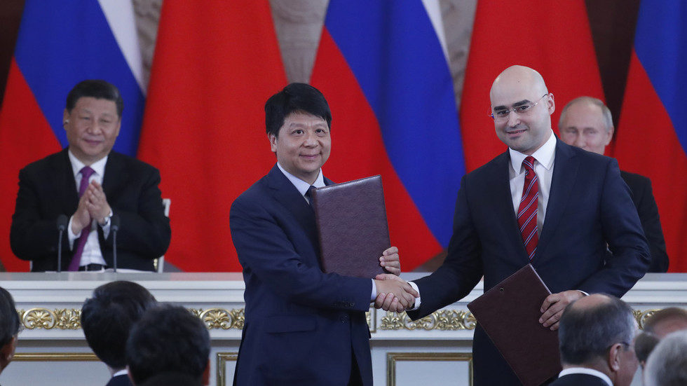 huawei china russia agreement