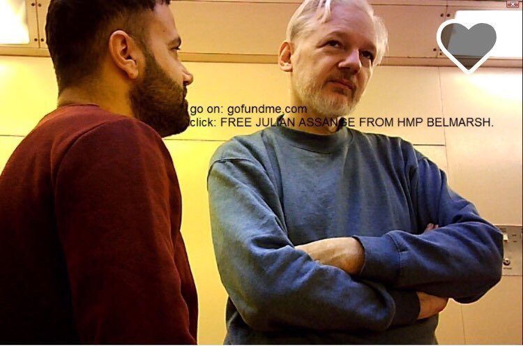 Click to enlarge assange in belmarsh prison