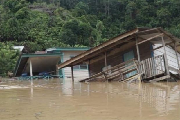 Sarawak floods cause widespread damage