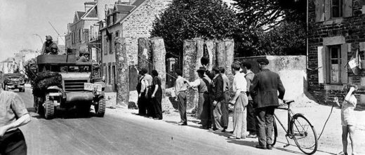 Three months after D-Day in 1944, French locals and American troops were on the verge of confrontation