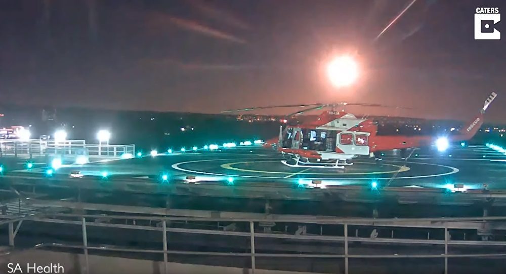 Fireball over Adelaide
