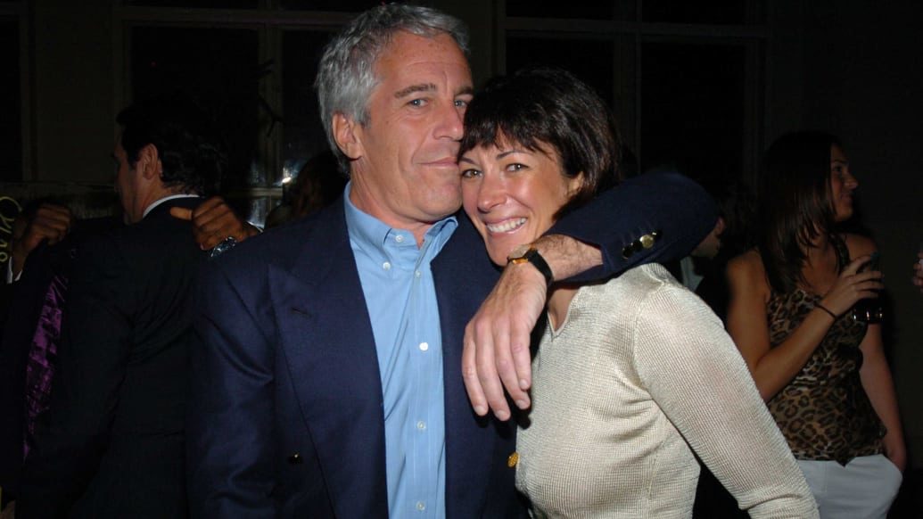 Click to enlarge Jeffrey Epstein and Ghislaine Maxwell