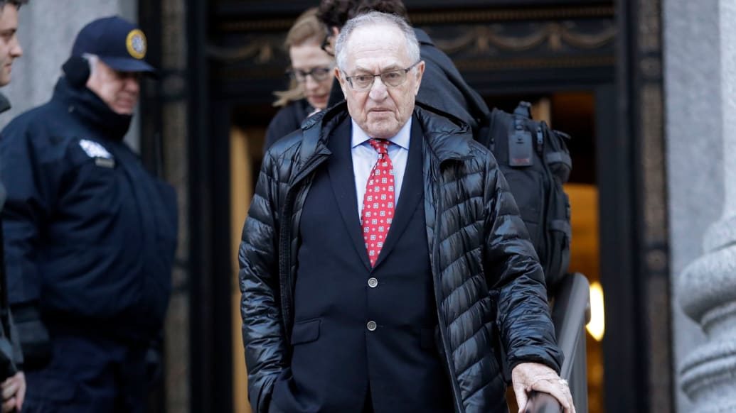 Click to enlarge Alan Dershowitz