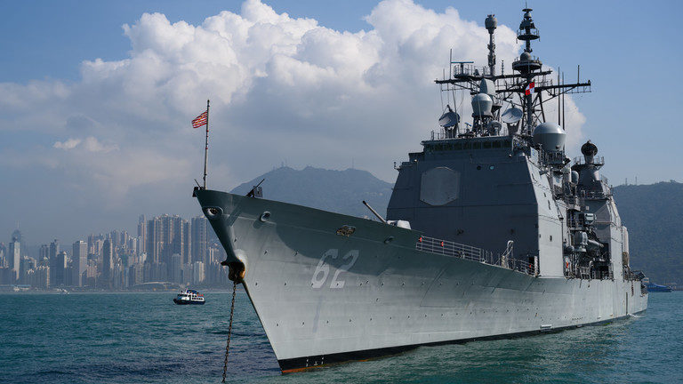 US Navy's USS Chancellorsville