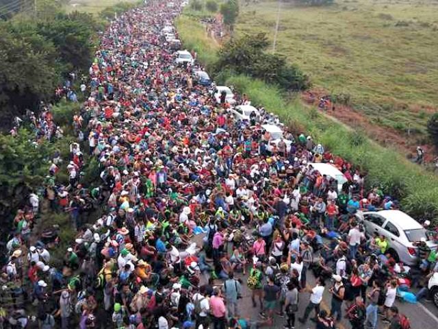 migrant caravan mexico