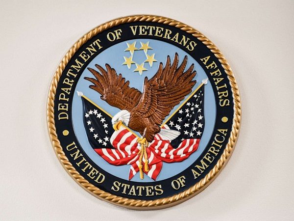 The logo of the U.S. Department of Veterans Affairs