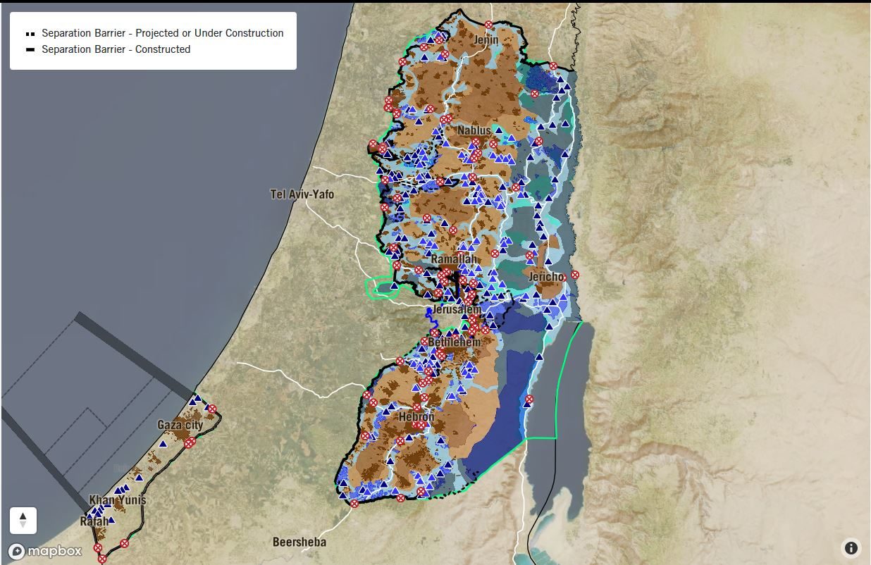illegal settlements israel present