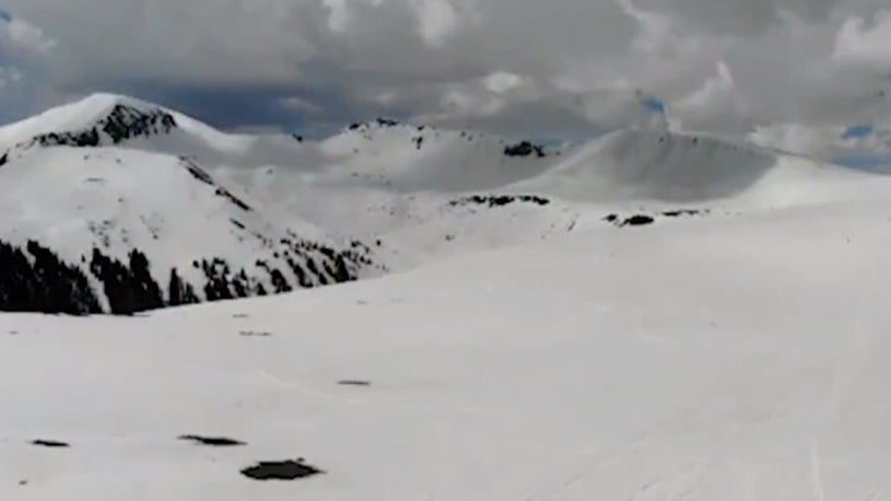 Snow contributes to impressive early-June snowpack in Colorado and California's Sierra.