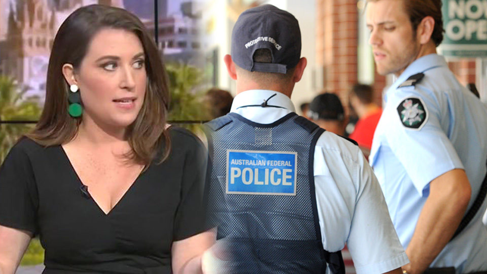 Click to enlarge Annika Smethurst austrialia police raid