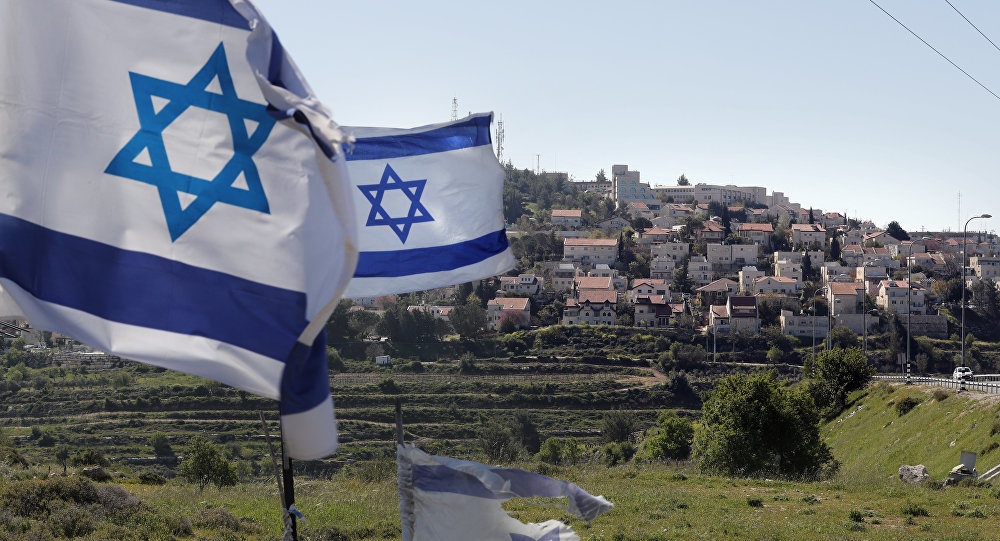 Click to enlarge Israel flags