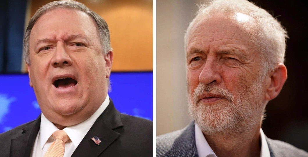 Mike Pompeo Jeremy Corbyn