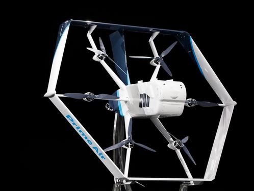 Click to enlarge Amazon drone