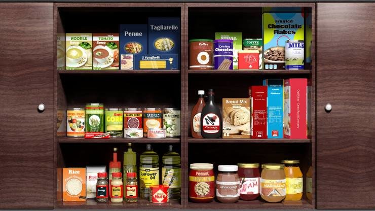 Kitchen cupboard