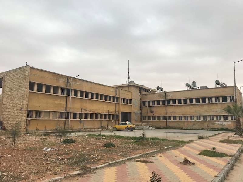 Click to enlarge Ibn Khaldoun mental health hospital in Aleppo