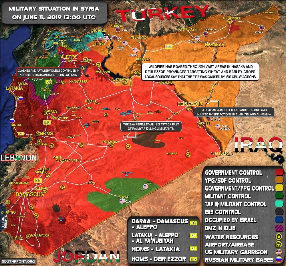 Click to enlarge syria war june 2019