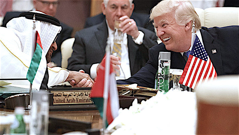Trump and Zayad al Nahyan