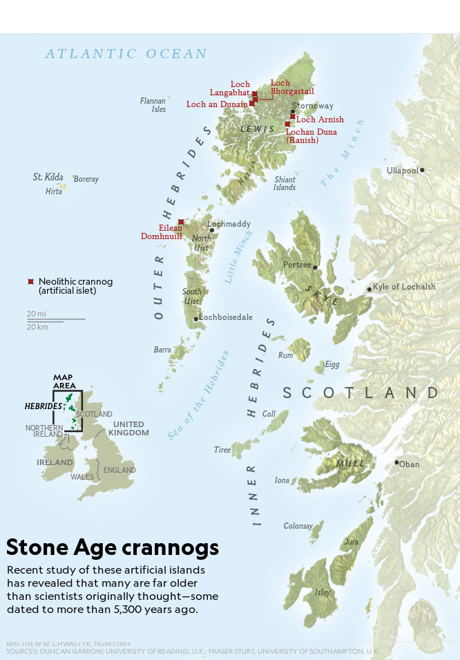 scotland artificial islands